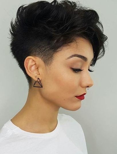 tunsori par scurt pixie cut
