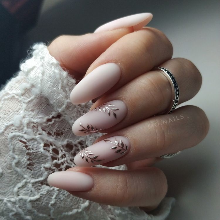 modele de unghii de nuntă elegante