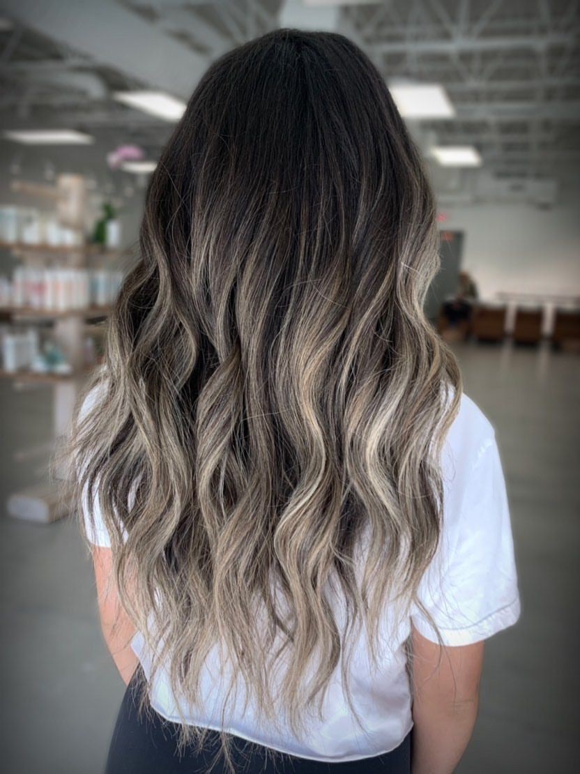 balayage brunet