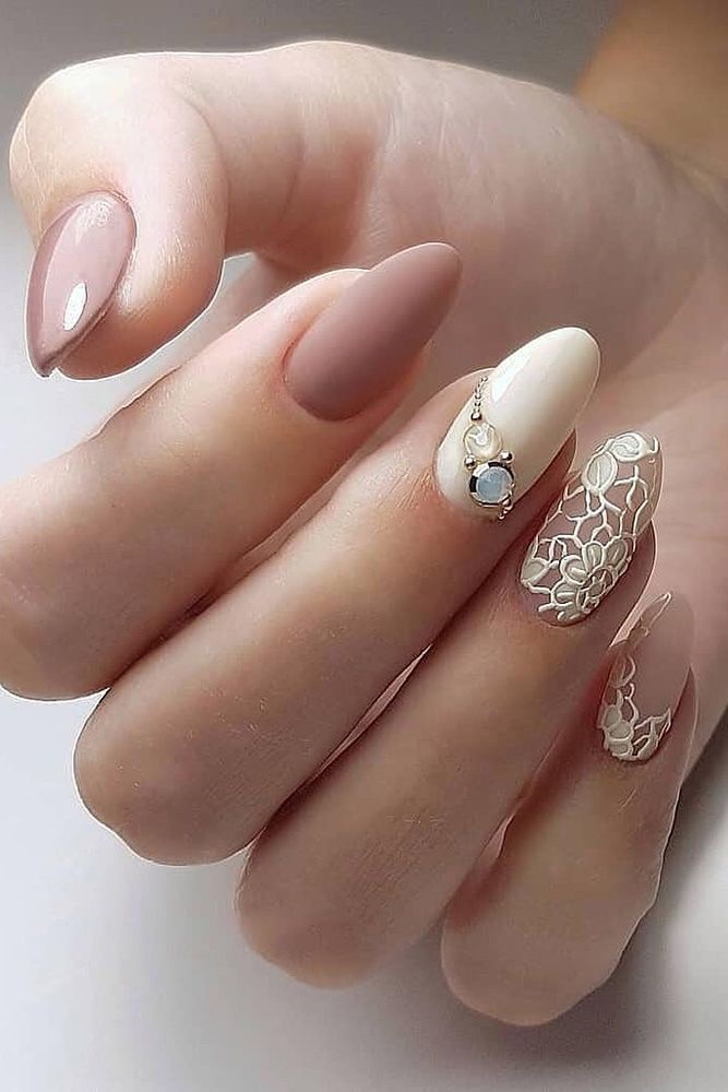 unghii de nuntă modele