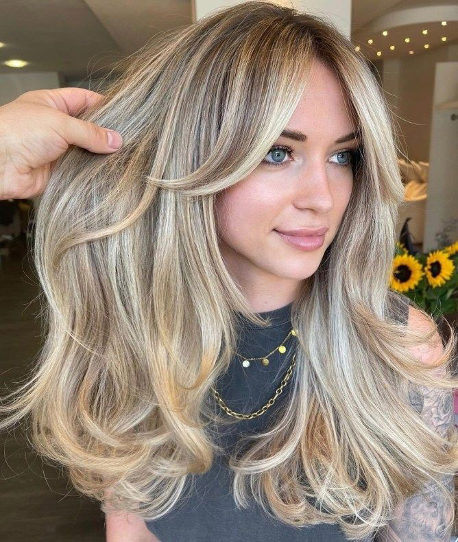 vopsit balayage par blond