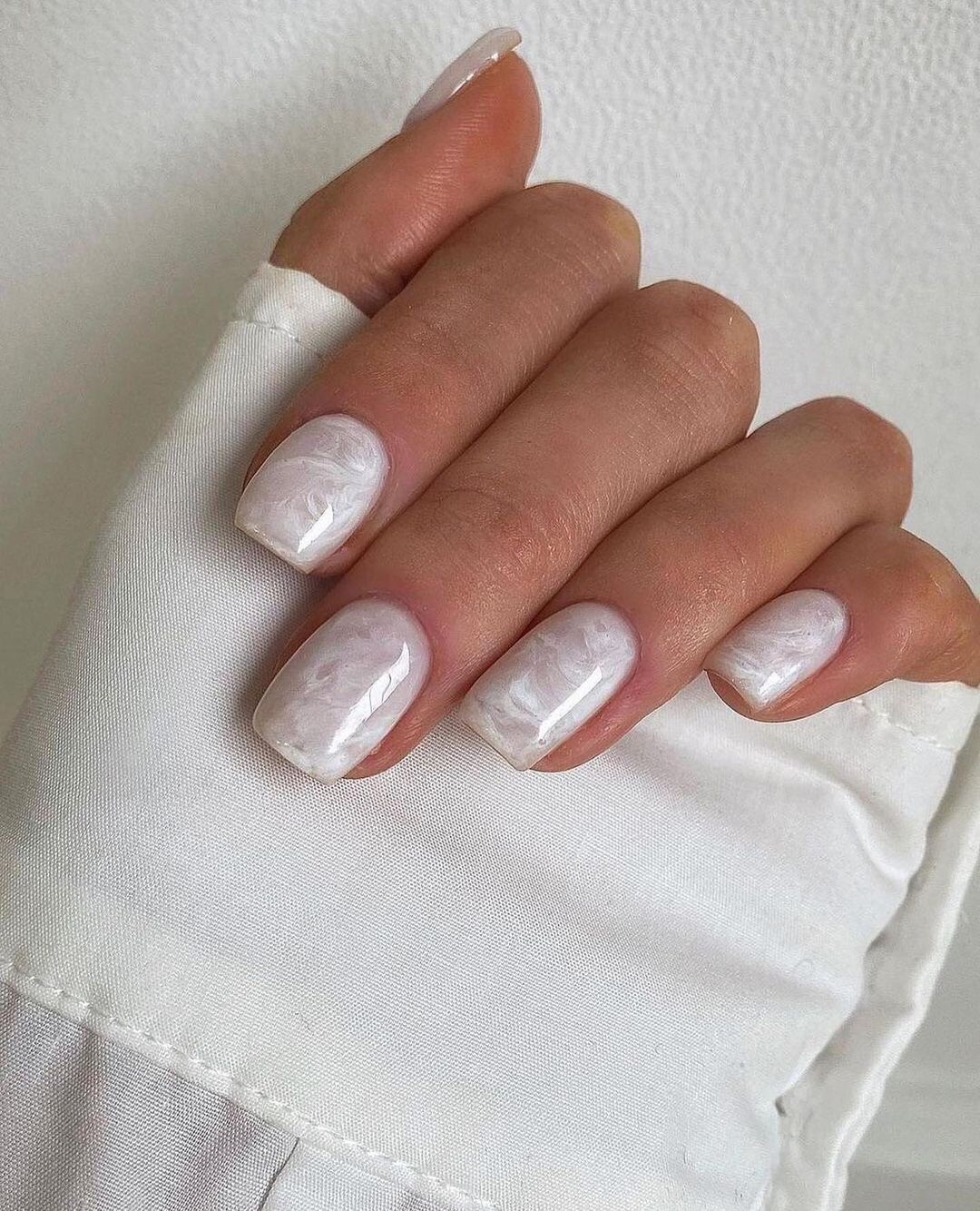 modele unghii cu gel patrate scurte
