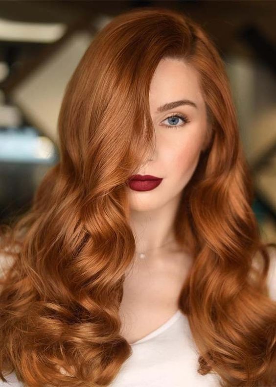 modele roșcat arămiu