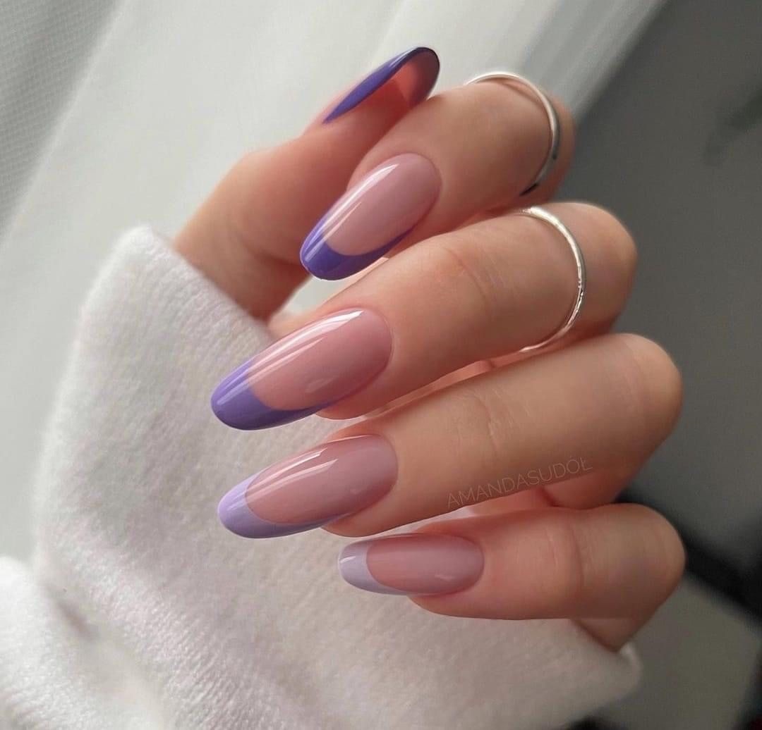 modele unghii french mov