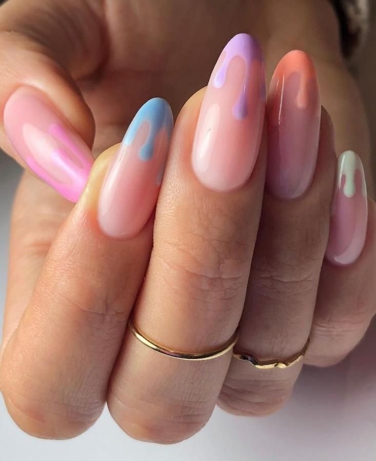 unghii pastel modele noi