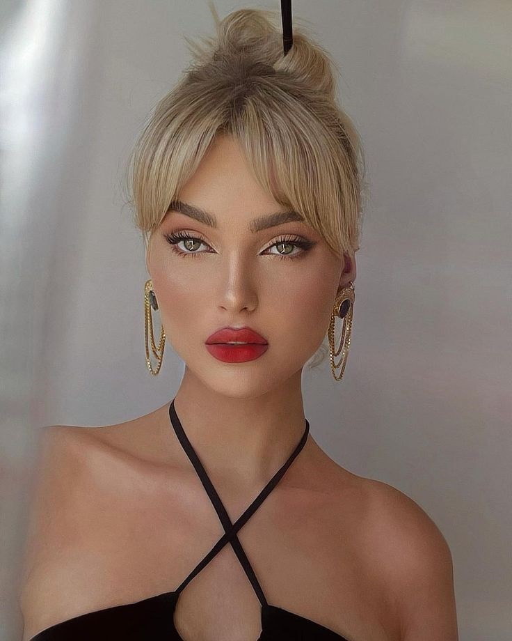machiaj de seara pentru blonde idei