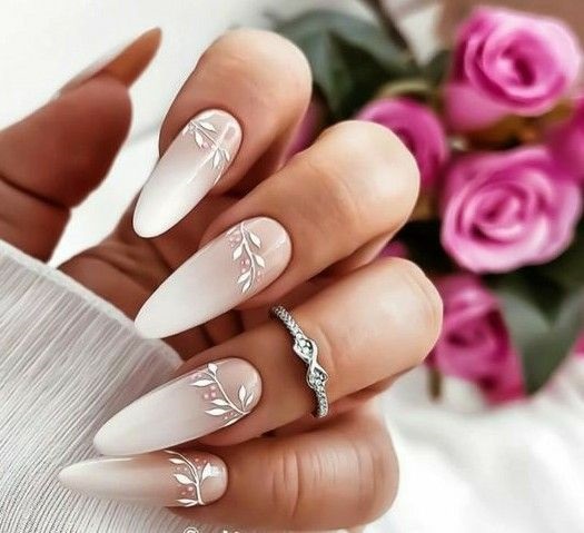 modele unghii de nuntă elegante
