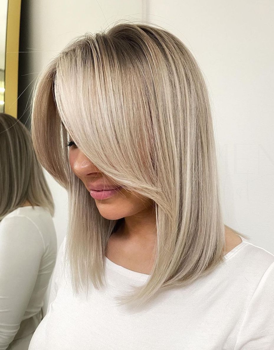 poze tunsori bob blond