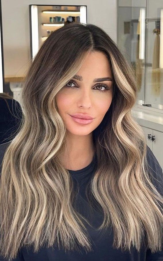 modele balayage par blond