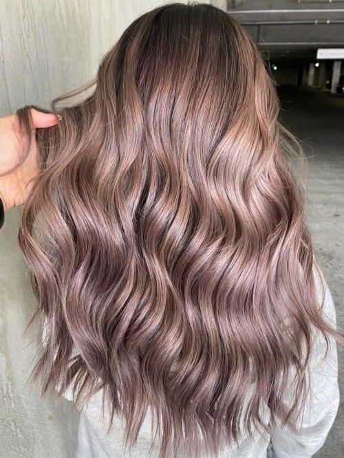 vopsea blond cenușiu violet