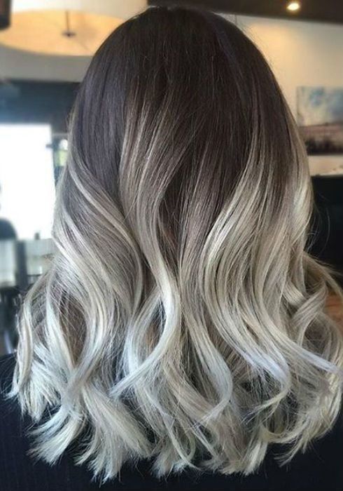 poze blond cenușiu ombre