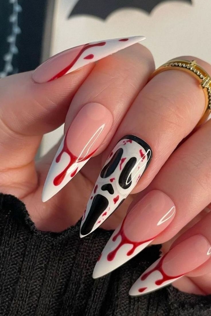 poze unghii halloween
