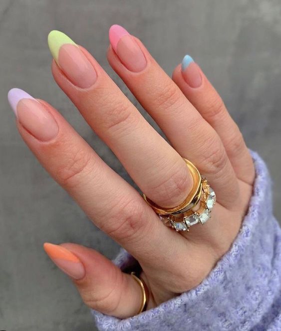 Modele french colorate