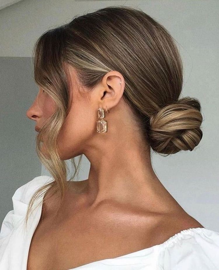 modele coafuri simple de nunta