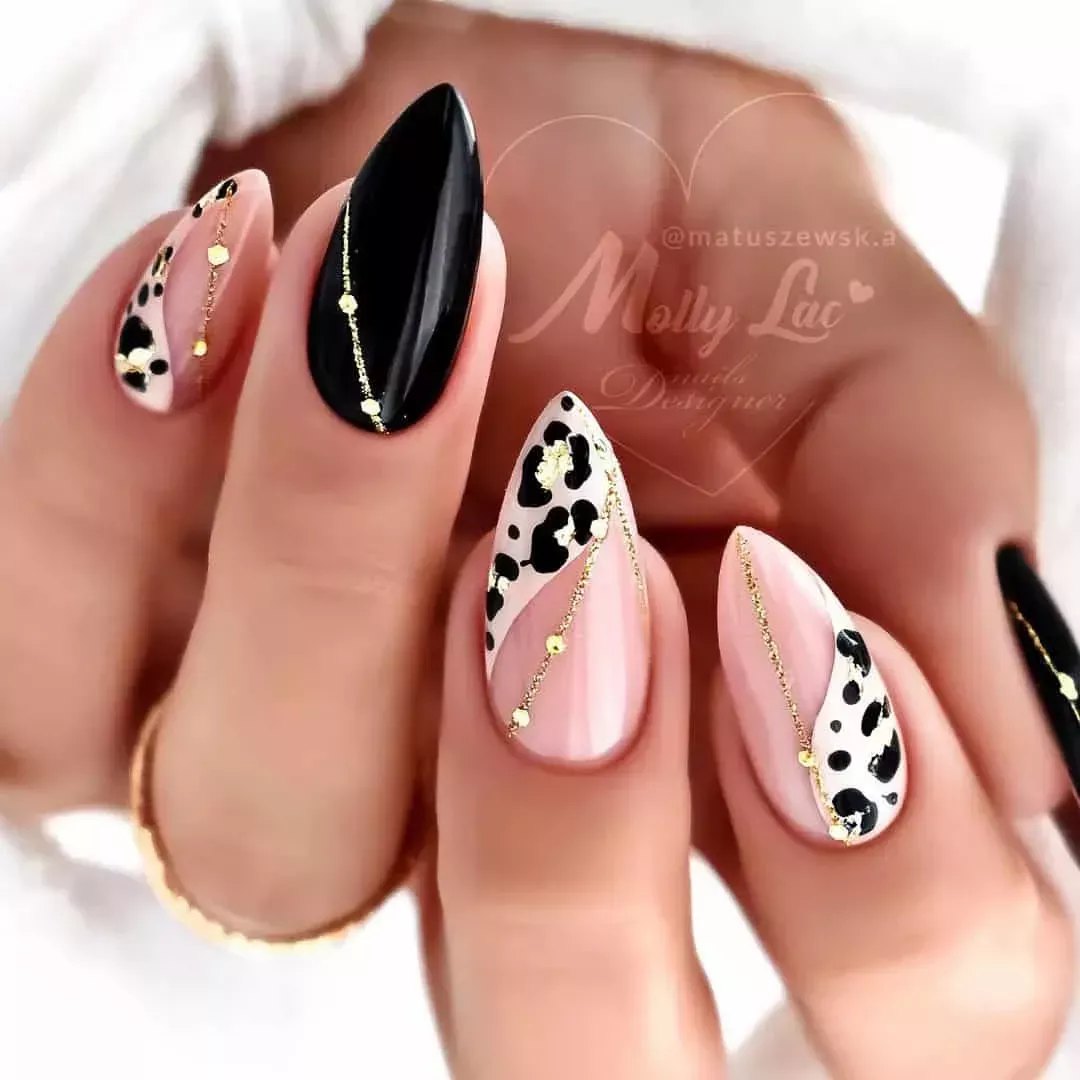 unghii animal print idei noi
