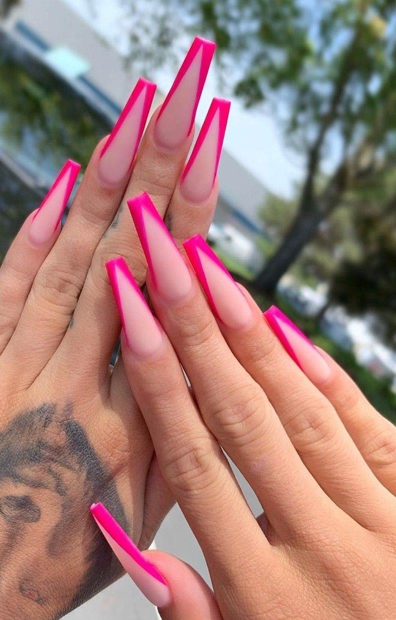 modele unghii balerina french