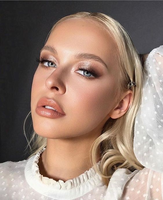 machiaj de seara pentru blonde