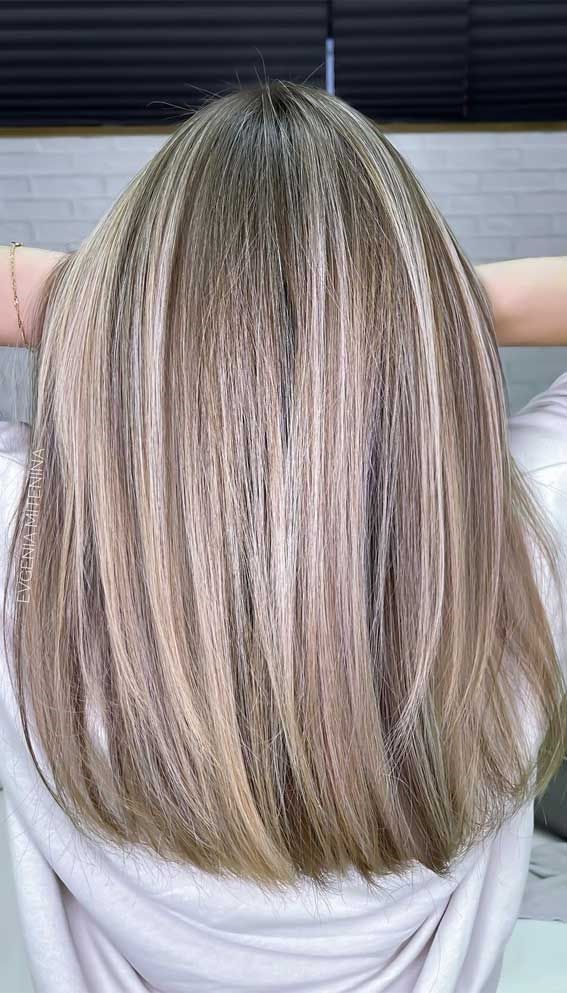 suvite blonde pentru par mediu