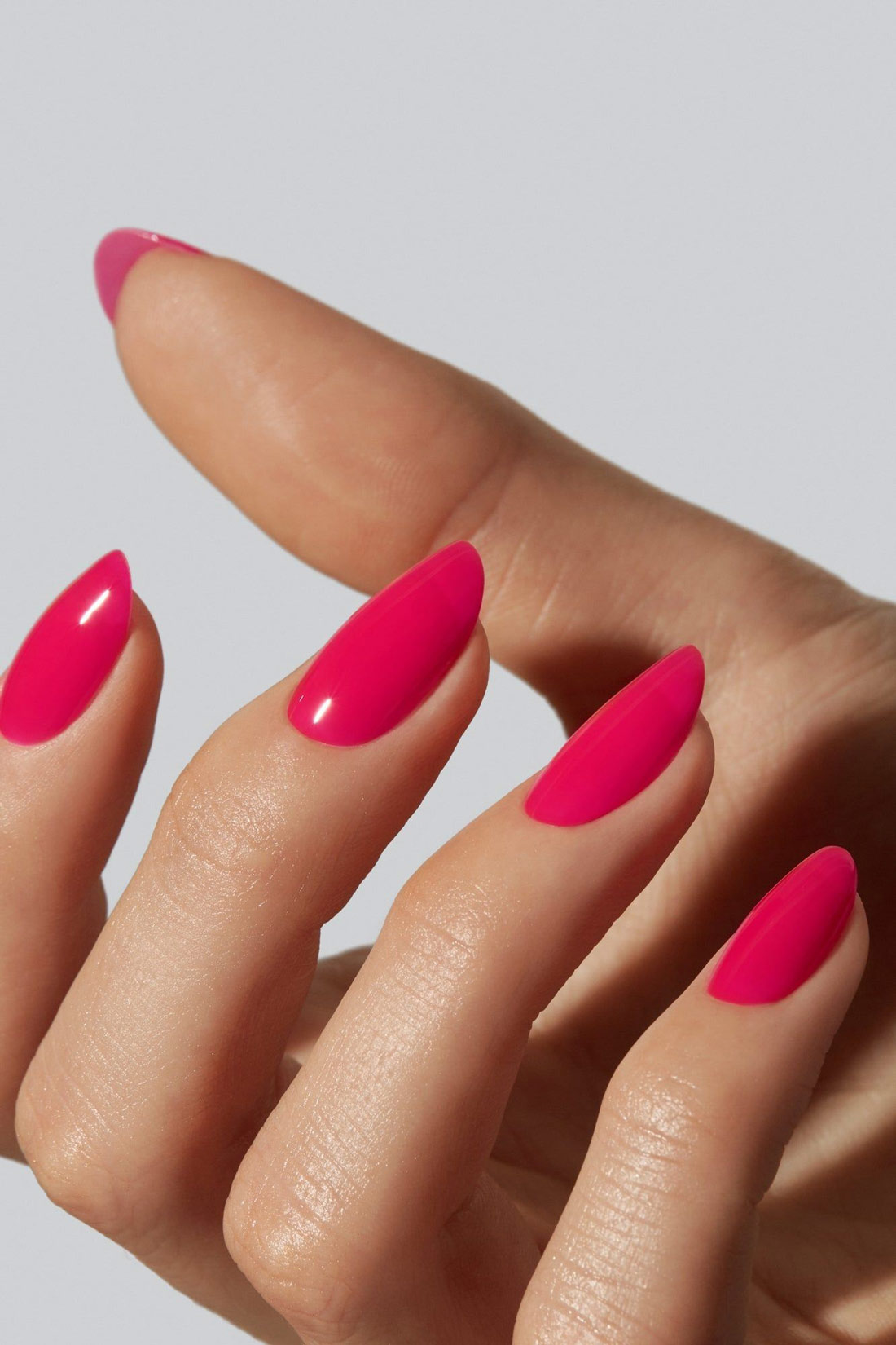 modele culori unghii cu gel roz