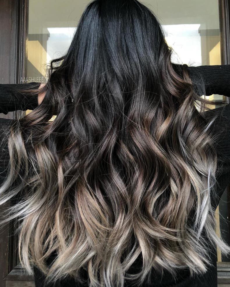 par brunet balayage
