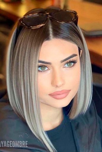 blond cenușiu coafuri
