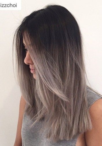 idei blond cenușiu ombre