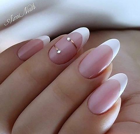 modele unghii elegante french