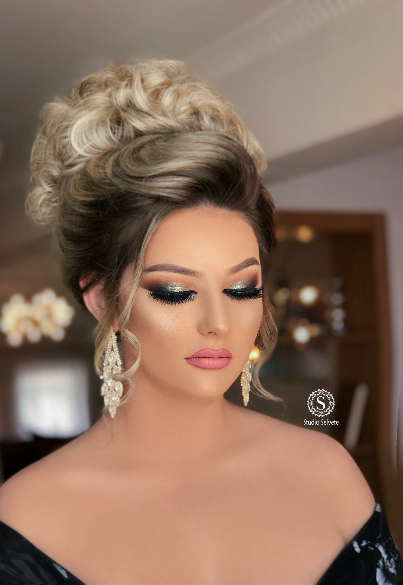 coafuri de nunta elegante cu coc