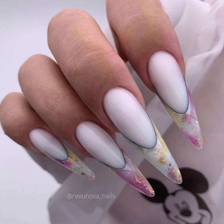 french de interior alb