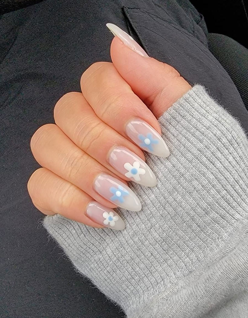 unghii cu gel culori de primavara