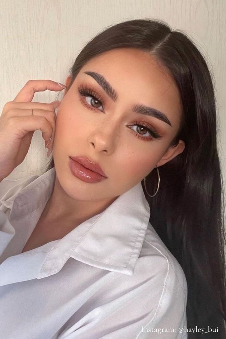 poze machiaj de nunta ochi caprui